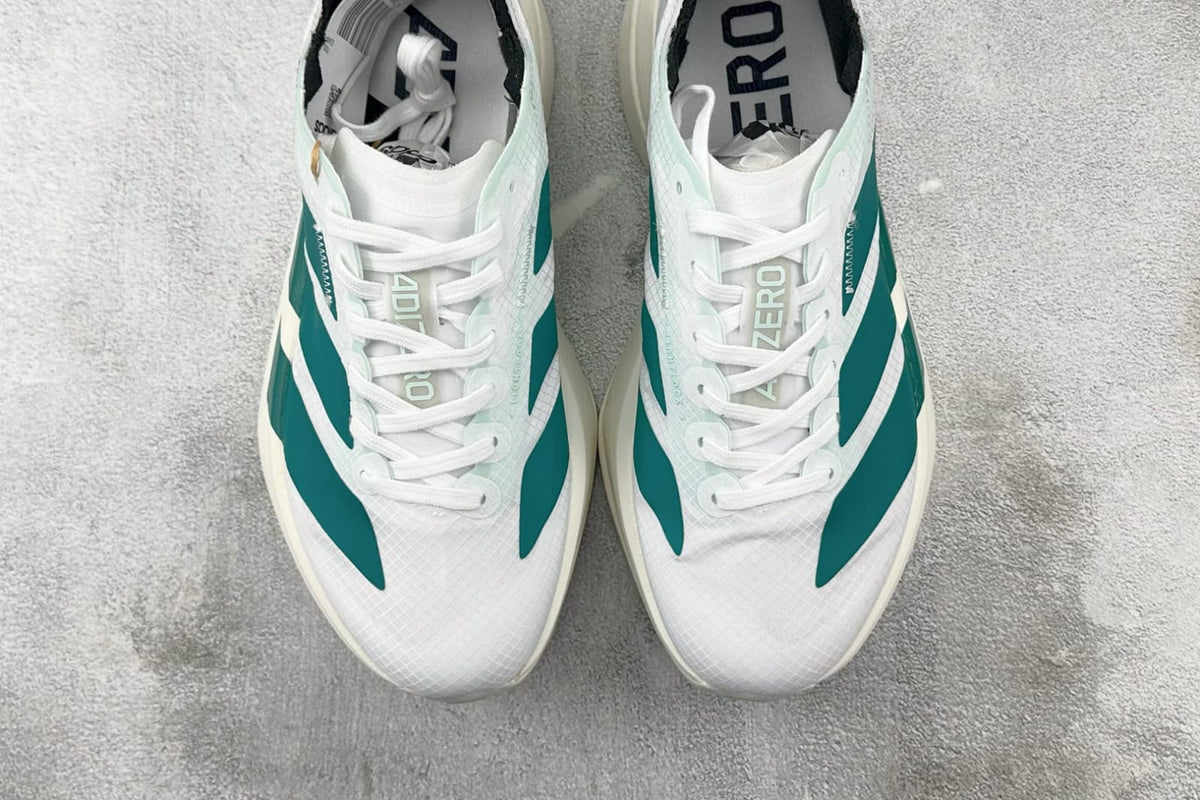 adidas Adizero Adios Pro 4 - Cloud White / Team Green / Cream White