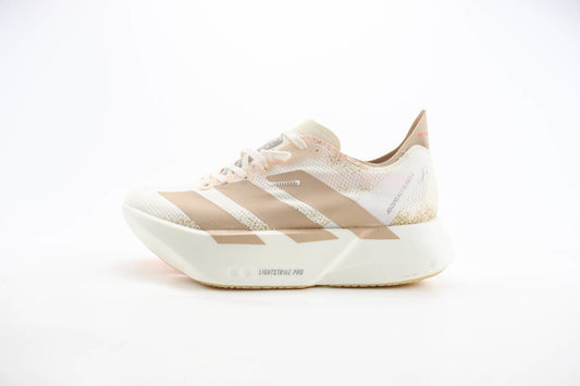 adidas Adizero Adios Pro 4 - Chalk White / Warm Sandstone / Semi Impact Orange