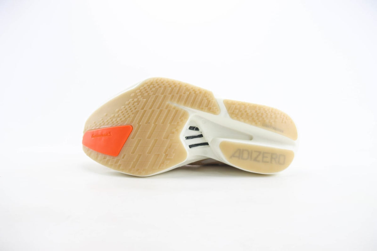 adidas Adizero Adios Pro 4 - Chalk White / Warm Sandstone / Semi Impact Orange