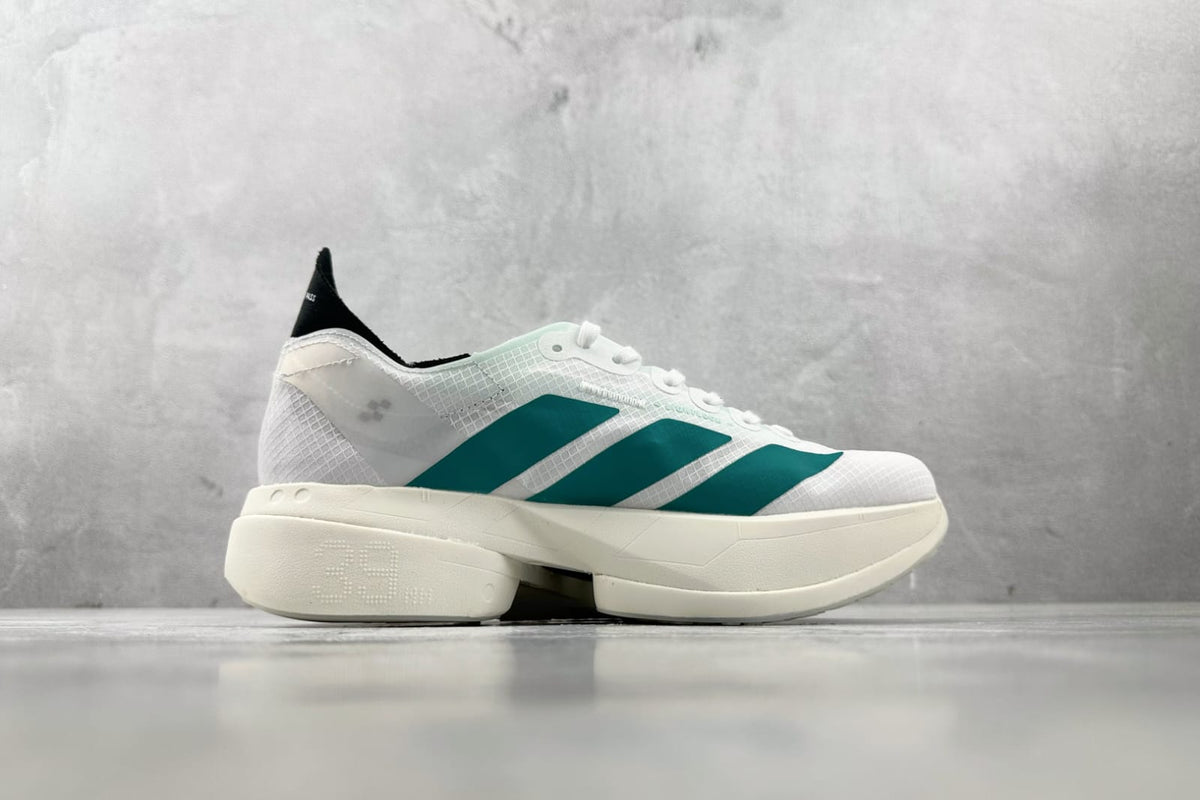 adidas Adizero Adios Pro 4 - Cloud White / Team Green / Cream White